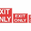 Exit Only Sign -Swimming Gear Shop 18122