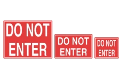 Do Not Enter Sign