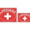Lifeguard Oval Sign -Swimming Gear Shop 18140