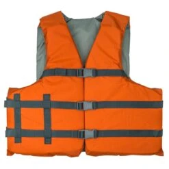 RISE Adult Rip Stop Life Vest -Swimming Gear Shop 2001rs rustic orange front