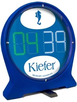 Kiefer 31" Digital Pace Clock - Rechargeable -Swimming Gear Shop 220403 blue 1200