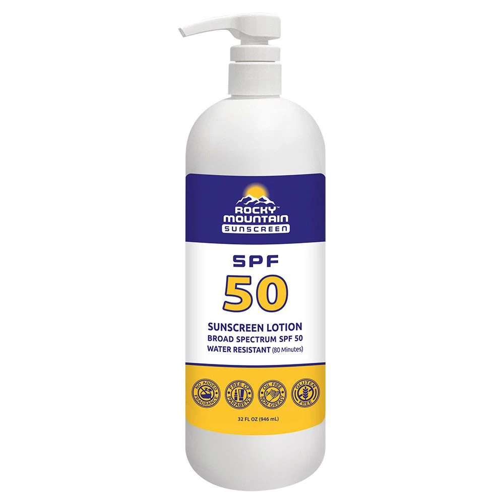 Rocky Mountain Pump 32oz Sunscreen SPF 50 3 Rocky Mountain Pump 32oz Sunscreen SPF 50