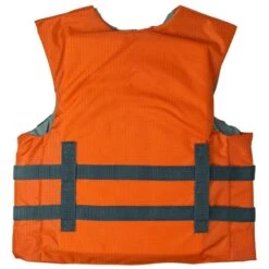 RISE Youth Rip Stop Life Vest -Swimming Gear Shop 3007rs rustic orange back2