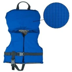 RISE Infant Rip Stop Life Vest -Swimming Gear Shop 3303rs blue front withswatchnew 1