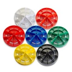 60' TSP Wave Breaker 6" Racing Lane -Swimming Gear Shop 60 wave breaker 6quot racing lane 150mm disks 1