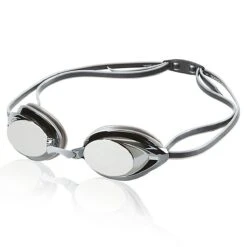 Speedo Vanquisher 2.0 Mirrored Goggle -Swimming Gear Shop 7750127 silver