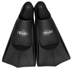 Kiefer Silicone Training Fins -Swimming Gear Shop 800093 b black 1