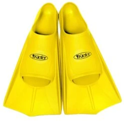 Kiefer Silicone Training Fins -Swimming Gear Shop 800093 d yellow 1