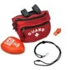 Guard Red Waterpark Hip Pack/Pocket Mask Combo Kit -Swimming Gear Shop 80912