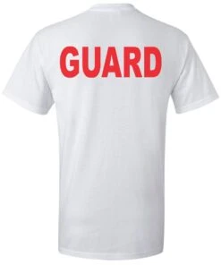 Dri-Fit Guard Short Sleeve Tee -Swimming Gear Shop 809s white back1