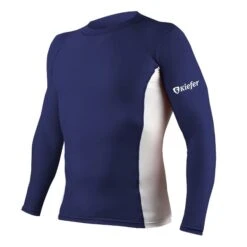 Kiefer 2 Tone Unisex Long Sleeve Rash Guard