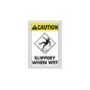 Caution Sign -Swimming Gear Shop caution sign 2