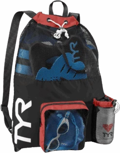 TYR Big Mesh Mummy Backpack 33 TYR Big Mesh Mummy Backpack -Swimming Gear Shop lbmmb3 045 main01