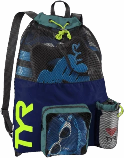 TYR Big Mesh Mummy Backpack 32 TYR Big Mesh Mummy Backpack -Swimming Gear Shop lbmmb3 384 main01