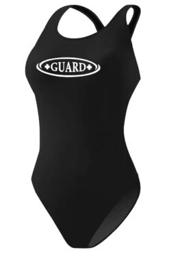 RISE Guard MB Back W/Shelf Bra -Swimming Gear Shop lgs11gu front black