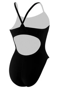 RISE Solid Poly H-Back 11 RISE Solid Poly H-Back -Swimming Gear Shop lgs12 back black