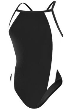 RISE Solid H-Back Poly Splice 14 RISE Solid H-Back Poly Splice -Swimming Gear Shop lgs16 black white