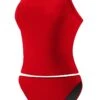 RISE Solid Workout Tankini -Swimming Gear Shop lgs21 front red