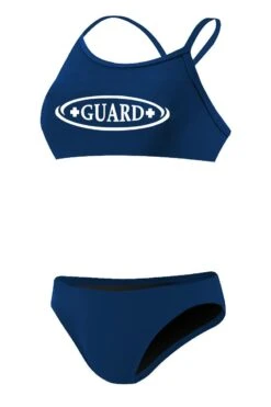 RISE Guard Poly Bikini -Swimming Gear Shop lgs26gu front navy1 1