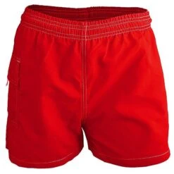 RISE Solid Female Flex Waterpark Board Short -Swimming Gear Shop lgs29 front red 8