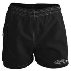RISE Guard Female Flex Waterpark Board Short -Swimming Gear Shop lgs29gu front black1 2 8