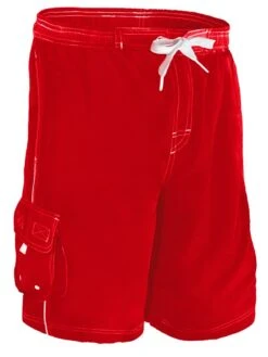 RISE Supervisor Boardshort -Swimming Gear Shop lgs30su side front red