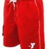 YMCA Instructor Boardshort 1 YMCA Instructor Boardshort -Swimming Gear Shop lgs30yi front red1