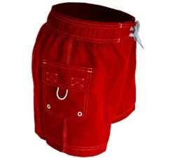 RISE Guard Female Flex Short -Swimming Gear Shop lgs33gus side red 1