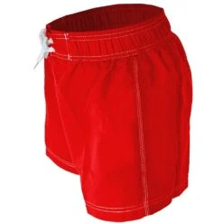 RISE Solid Female Flex Short -Swimming Gear Shop lgs33s red left