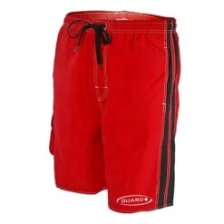 RISE Guard Splice Flex Board Short -Swimming Gear Shop lgs45gu front left red2