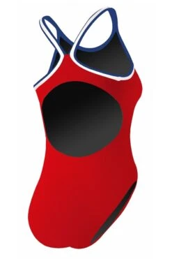 RISE Guard Poly Tri Color H-Back -Swimming Gear Shop lgs92gu back red navy white