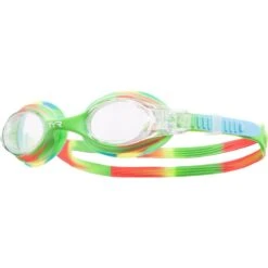 TYR Kid's Swimple Tie Dye Goggle -Swimming Gear Shop lgswtd green orange