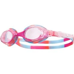 TYR Kid's Swimple Tie Dye Goggle -Swimming Gear Shop lgswtd pink white