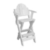 Lifeguard Chair-With Arms -Swimming Gear Shop lifeguard chair with arms white