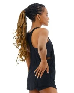 TYR Solid Madison 2 In 1 Tank 16 TYR Solid Madison 2 In 1 Tank -Swimming Gear Shop tmaso7a solid madison 2in1 tank black 2 4