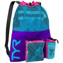 TYR Big Mesh Mummy Backpack 29 TYR Big Mesh Mummy Backpack -Swimming Gear Shop tyr big mesh mummy backpack 29