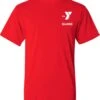 YMCA Guard Dri-Fit Tee 1 YMCA Guard Dri-Fit Tee -Swimming Gear Shop ymca790gu front red1