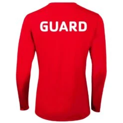 YMCA Guard Long Sleeve Rashguard -Swimming Gear Shop ymca guard r back ls