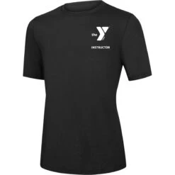 YMCA Instructor Short Sleeve Rashguard -Swimming Gear Shop ymca instructor b