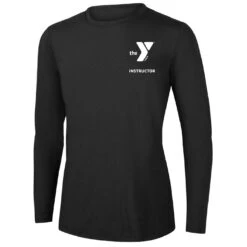 YMCA Instructor Long Sleeve Rashguard -Swimming Gear Shop ymca instructor b