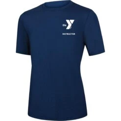 YMCA Instructor Short Sleeve Rashguard -Swimming Gear Shop ymca instructor n