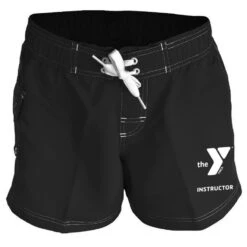 YMCA Instructor Female 5" Inseam Poly Short -Swimming Gear Shop ymcalgs33inb