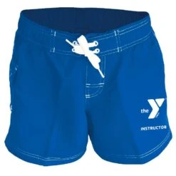 YMCA Instructor Female 5" Inseam Poly Short -Swimming Gear Shop ymcalgs33inro