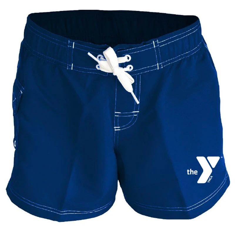 YMCA Female 5" Inseam Poly Short 4 YMCA Female 5" Inseam Poly Short - Image 2