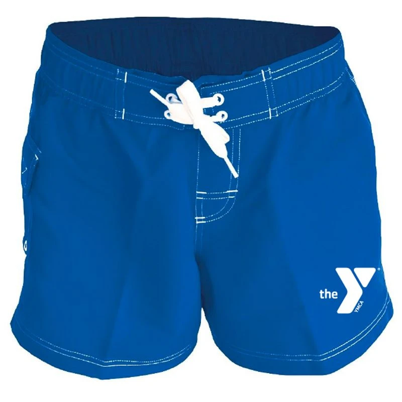 YMCA Female 5" Inseam Poly Short 6 YMCA Female 5" Inseam Poly Short - Image 4