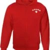 RISE Guard Zip Hoodie 2 RISE Guard Zip Hoodie -Swimming Gear Shop zp605h red